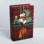 Подарочная коробка «Для тебя в Новый год», 20 × 12.5 × 5 см, картон