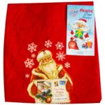 Мешок Деда Мороза "Новогодняя почта", 60*90см , текстиль