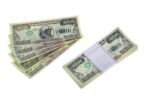 Пачка купюр 1000000 долларов , микс,бумага