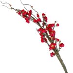 Искусственные цветы "Ветка сакуры", h-150см, пластик/резина