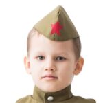 Пилотка военного, L-56см, текстиль
