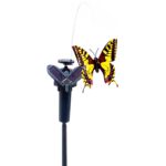 Сувенир га солнечных батарейках "Летающая бабочка " , h-40см, пластик