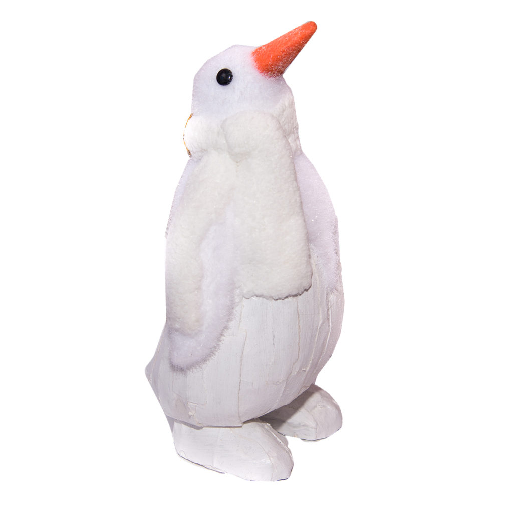 Украшение декоративное "Пингвин", h-32 см, савелен