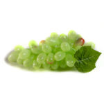 Муляж "Виноград зеленый", h-20см, пластик