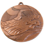 Медаль «Кикбоксинг» серебро, металл