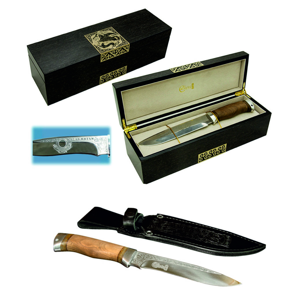 Подарочный нож в национальном стиле из коллекции "Аншы"