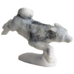 Фигура "Собака бежит", h-4,5см, мраморная крошка
