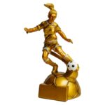 Награда "Футбол", h-19см, литая, полистоун