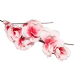 Искусственные цветы "Букет из 5 роз", h-26см, резина