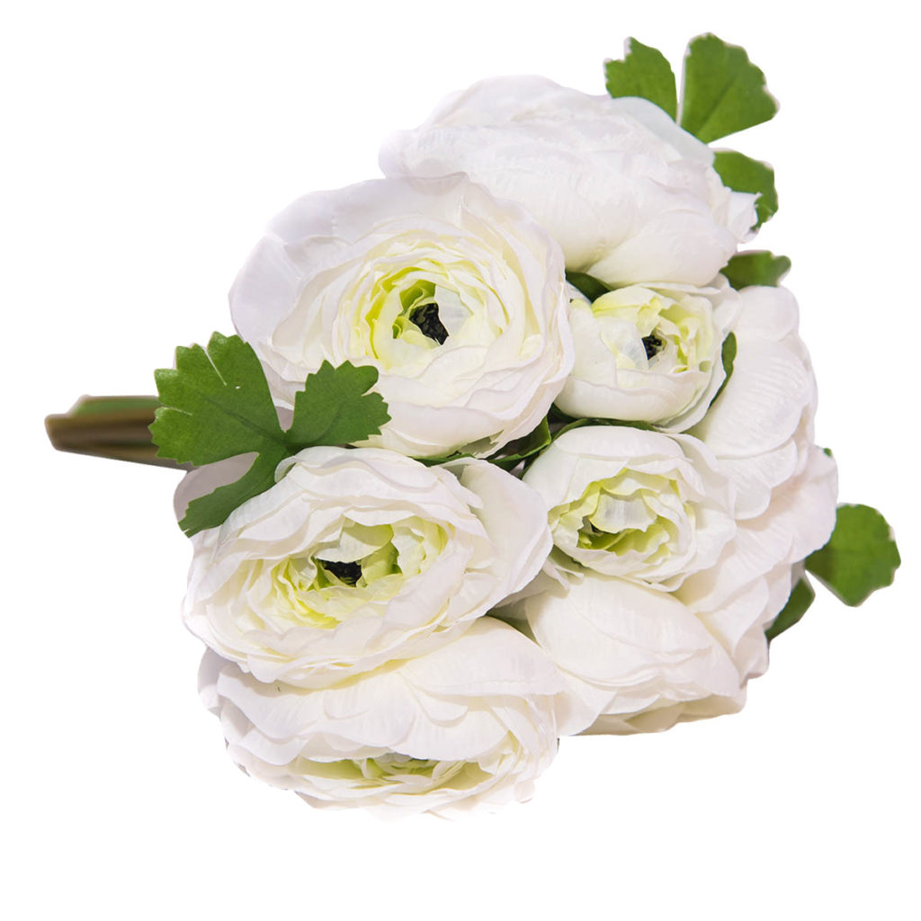 Цветы искусственные -букет"Розы" , 12 цветов, h-28см, пластик/текстиль