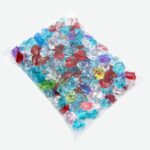 Камешки декоративные, 15*05мм, цвет mix, пластик