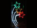 Сетевое панно "Звезды", 1,2х1,40м, LED, уличная, пр-во Греция, пластик
