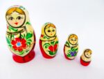Матрешка "Сударушка", 5 в 1, дерево