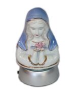 Дева Мария светящаяся, h-15см, фарфор