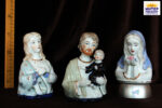 Иисус с младенцем светящиеся, h-14 см, фарфор
