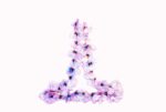 Украшение «Гавайское ожерелье» лиловое, текстиль