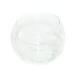 Подсвечник на 1 свечу "Прозрачный шар", 5*6,5*6,5 см, стекло