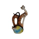 Статуэтка "Кот на шаре" 22х38см, керамика