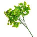 Цветы искуственные - букет "Листья кувшинки", h-24 см, пластик