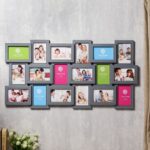Фоторамка на 18 фото 10х15см "Генеалогическое дерево", 46х89,5см, пластик