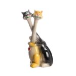 Фигурка "Кошка с котом - танго", 17,3х7х4,2см, полистоун