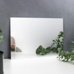 Наклейка зеркальная "Прямоугольное зеркало", 30х20 см,  пластик