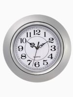 Часы настенные интерьерные "Энди", d-26 см, дискретный ход, пластик