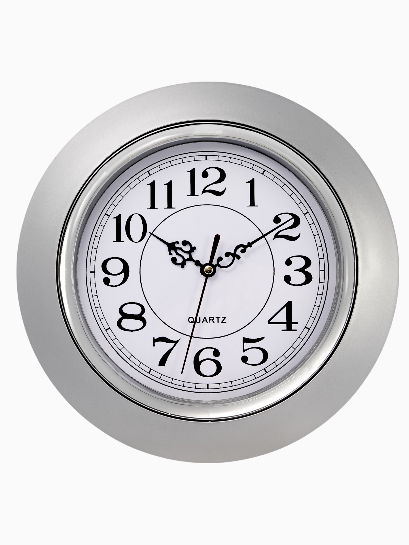 Часы настенные интерьерные "Энди", d-26 см, дискретный ход, пластик