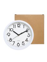 Часы настенные "Дженнифер", d-19 см, дискретный ход, пластик