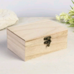 Шкатулка для росписи "Тайник", 17*12*7,5 см, необработанное дерево