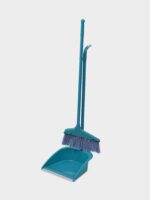 Комплект для уборки: щетка 23*78 см, совок 25*26*71 см, цвет микс, пластик
