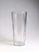 Ваза настольная "Венера" прозрачная 40х12 см пластик