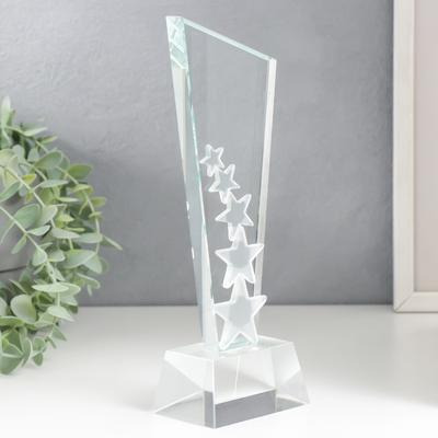 Сувенир "Стела наградная - Победитель", стекло